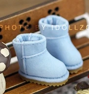 sky blue 1 пара снежных сапог Blyth Macaron; милая обувь для кукол Blyth Azone OB24 Holala 1/6; аксессуары для кукол - Цвет: sky blue