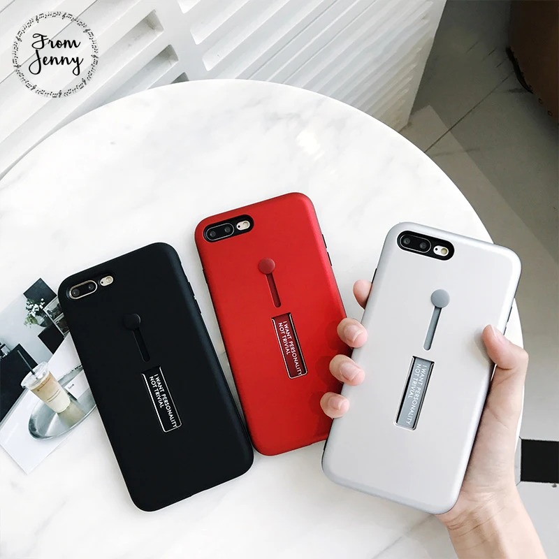 Однотонный чехол с кольцом-держателем для iphone 7 s 6 plus 6s золотистый серебристый |