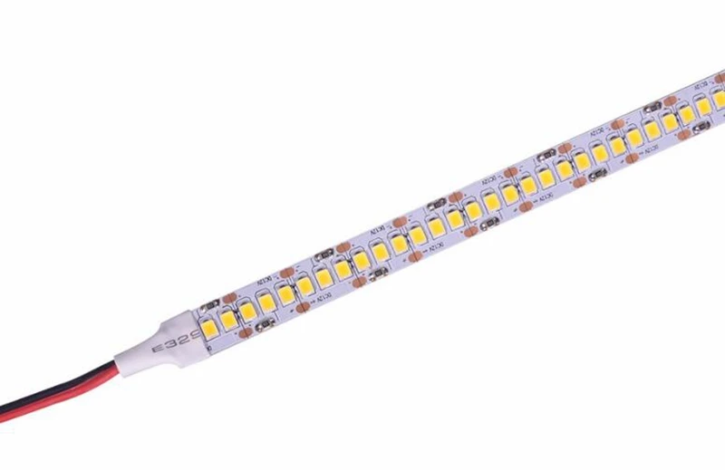 Светодиодная лента 2835 240 светодиодный s/m 5 м 1200 светодиодный s DC12V высокая яркость гибкий светодиодный ленточный светильник белый/теплый белый