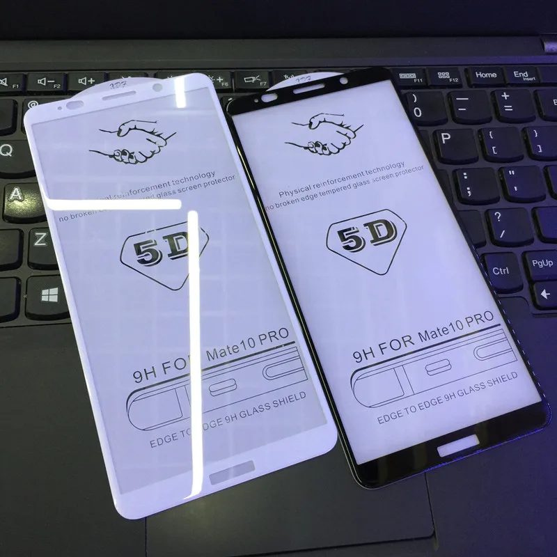 LUPHIE 5D полное клеевое покрытие из закаленного стекла для huawei P20 Pro P20 Lite Защитное стекло для экрана для huawei mate 10 Pro стеклянная пленка