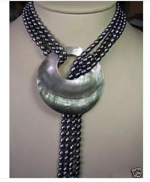 

Ожерелье с подвеской из жемчуга, 2 ряда