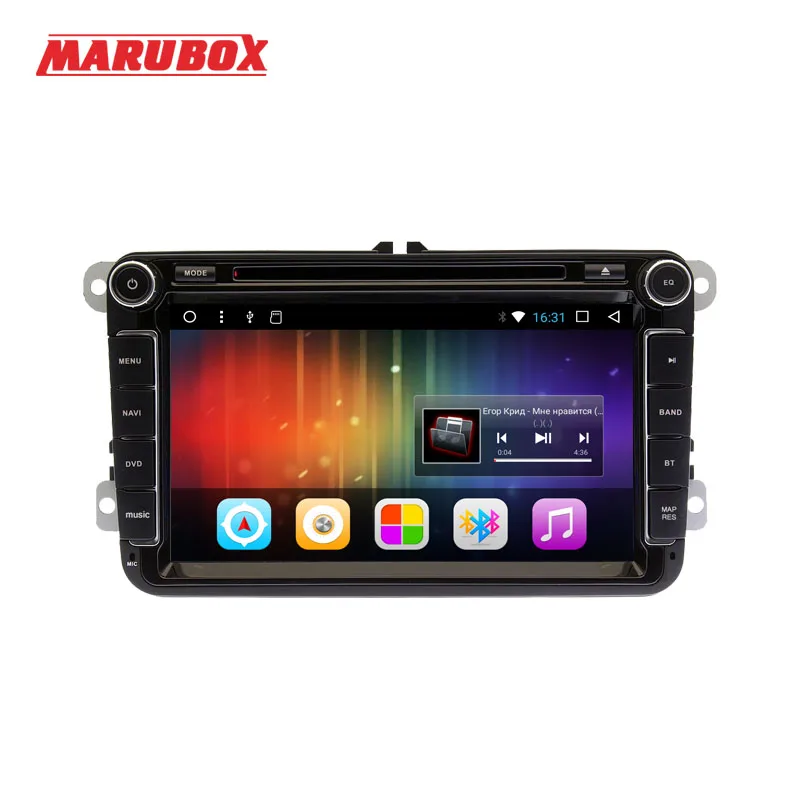 MARUBOX 2Din Android 7 1 для Volkswagen Polo 5 Passat B6 Golf Skoda VW автомобильный мультимедийный DVD плеер GPS