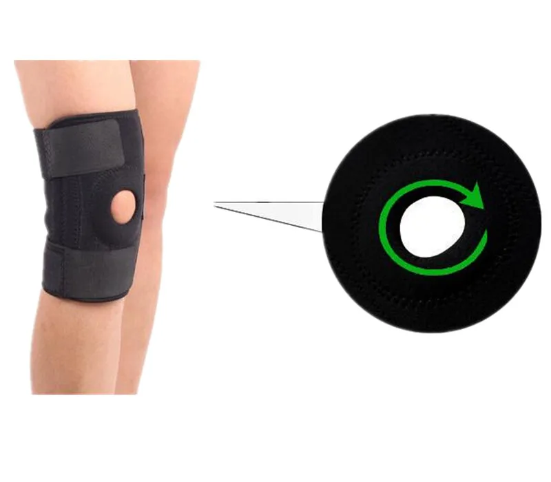 

Knee support sports Elastic protection kneecap Adjustable comfortable elbow support genouillere knee braces for breaking