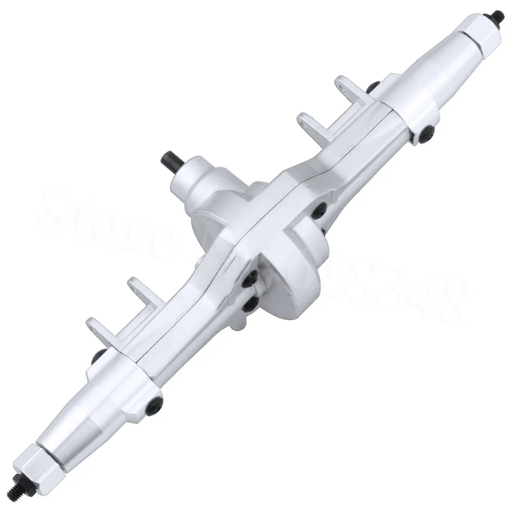 Rear Sliver 6725 Алюминиевый передний/задний мост полный набор для 1/10 RC Гусеничный автомобиль HSP Pangolin 94180 RGT 18000 Redcat Everest Gen7 PRO/Sport - Цвет: Rear Sliver 6725