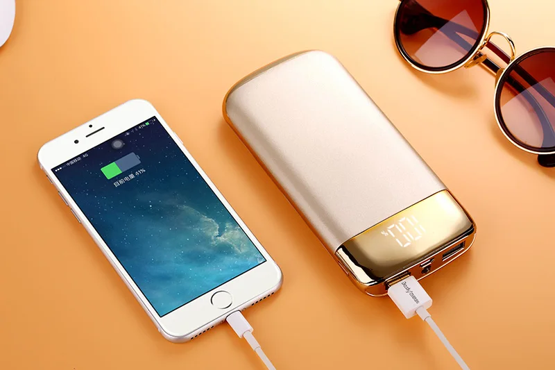 2018 новые чехлы для аккумуляторов 20000 mah power Bank 2 USB lcd bank портативное зарядное
