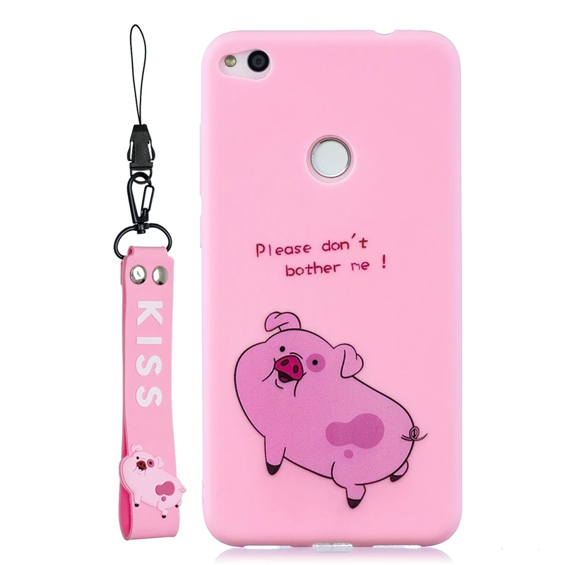 For Hawei P8 Lite 2017 Case Soft Silicone Cartoon Phone Back Cover Huawei P9 Etui | Мобильные телефоны и аксессуары