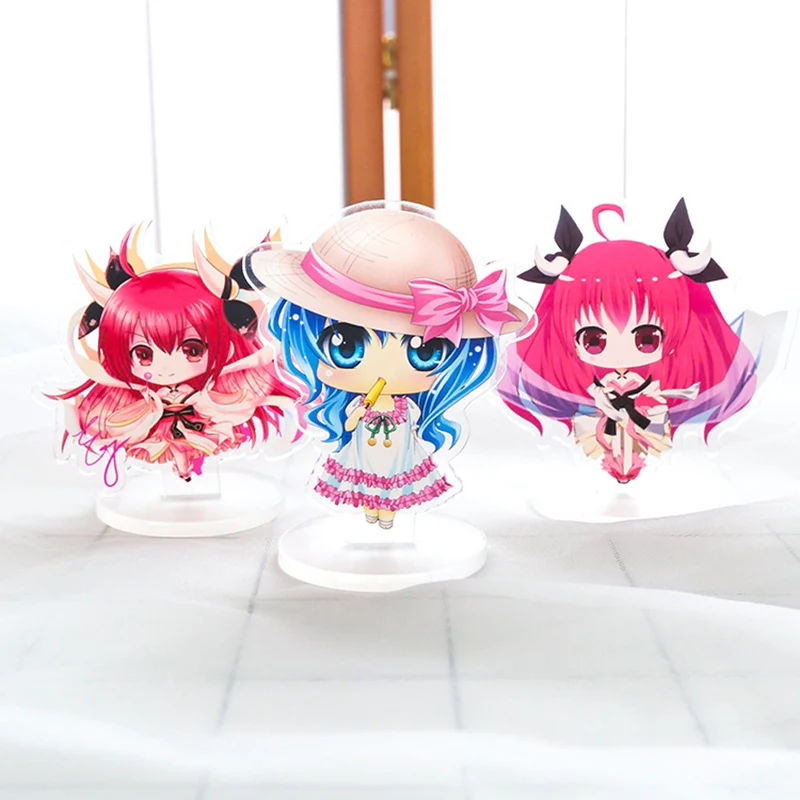 5 шт./компл. аниме меч искусство онлайн брелок Модель Дата живой Hatsune Miku акриловое