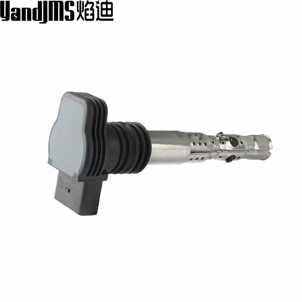 Катушка зажигания Qty1 подходит для VW Jetta Golf GTI MK4 Passat B5 Beetle Polo A4 A6 A8 TT Allroad 1 8 T 3 0 V6