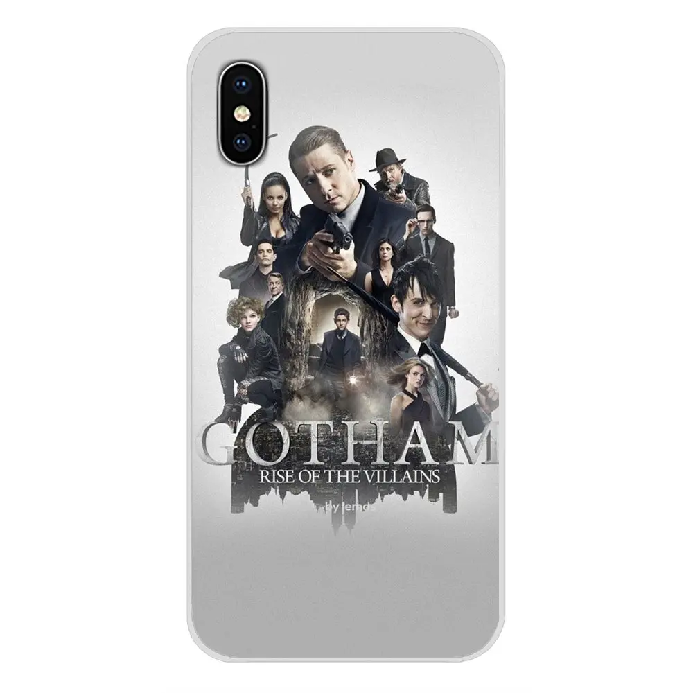 Аксессуары для телефона чехлы американского телевизора Gotham Apple iPhone X XR XS MAX 4 4S 5 5S 5C