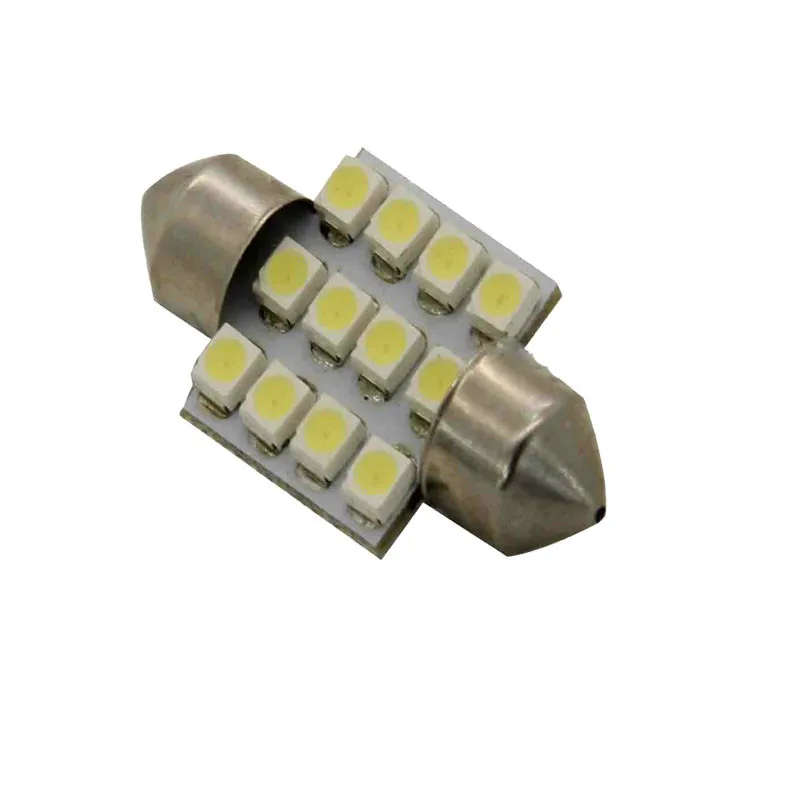 2020 Новинка Лидер продаж 12V 2 шт. салона Чтение светильник Aqua Blue 31 мм 12 SMD DE3175 DE3022 со
