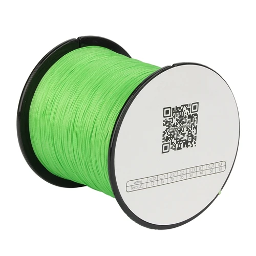 Зеленый RoseWood New Braided Fishing Line 300M 8 Strands Ultra Strong Superline Braid Fishing Line 12LB-65LB Sea Ocean Smooth Casting - Цвет: Зеленый