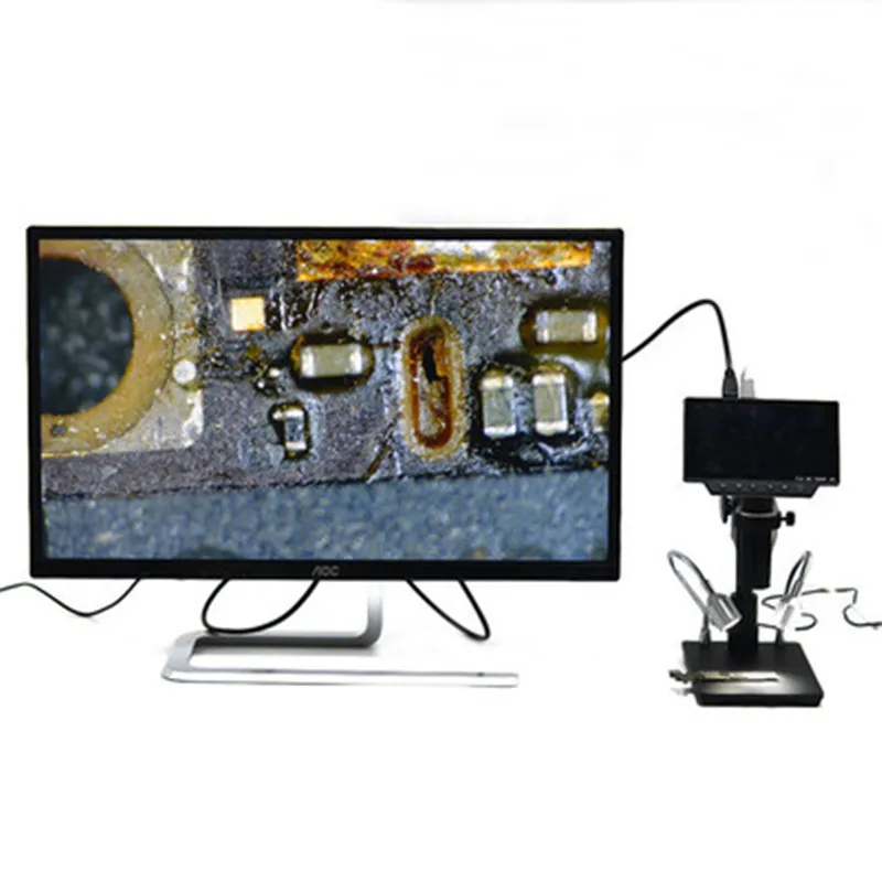 5 &quotэкран 300X 16MP SONY CMOS 1080P 60FPS инспекция HDMI цифровой микроскоп камера для