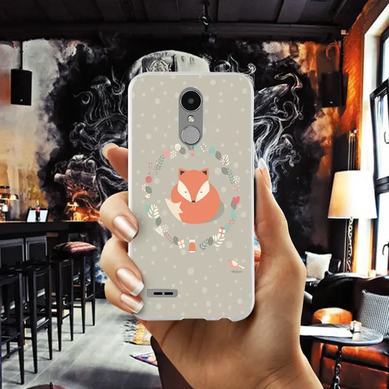 For LG K4 K7 K8 K10 2017 G2 G3 Mini G4 Spirit G5 G6 V10 V20 V30 Nexus 5X Bag Soft TPU Mobile Phone Cases Cute Cartoon Aniaml Fox |