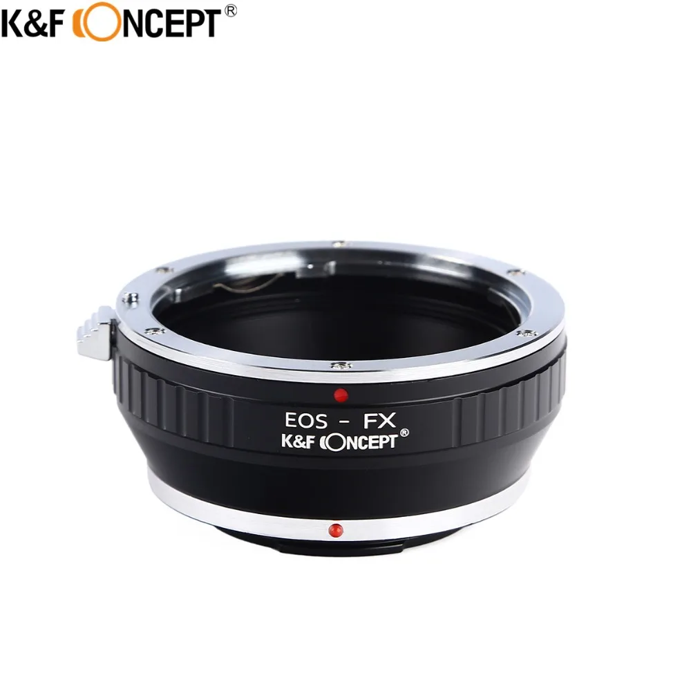 

K&F CONCEPT EOS-FX Camera Lens Adapter Ring For Canon EOS Lens To Fujifilm X Mount Fuji X-Pro1 X-M1 X-E1 X-E2 M42 X-T1