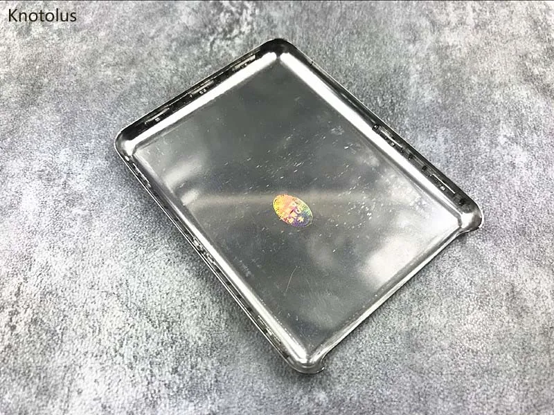 Серебристый металлический чехол накладка knotolus для iPod nano 3rd gen 3 4 ГБ 8 ГБ|Аксессуары
