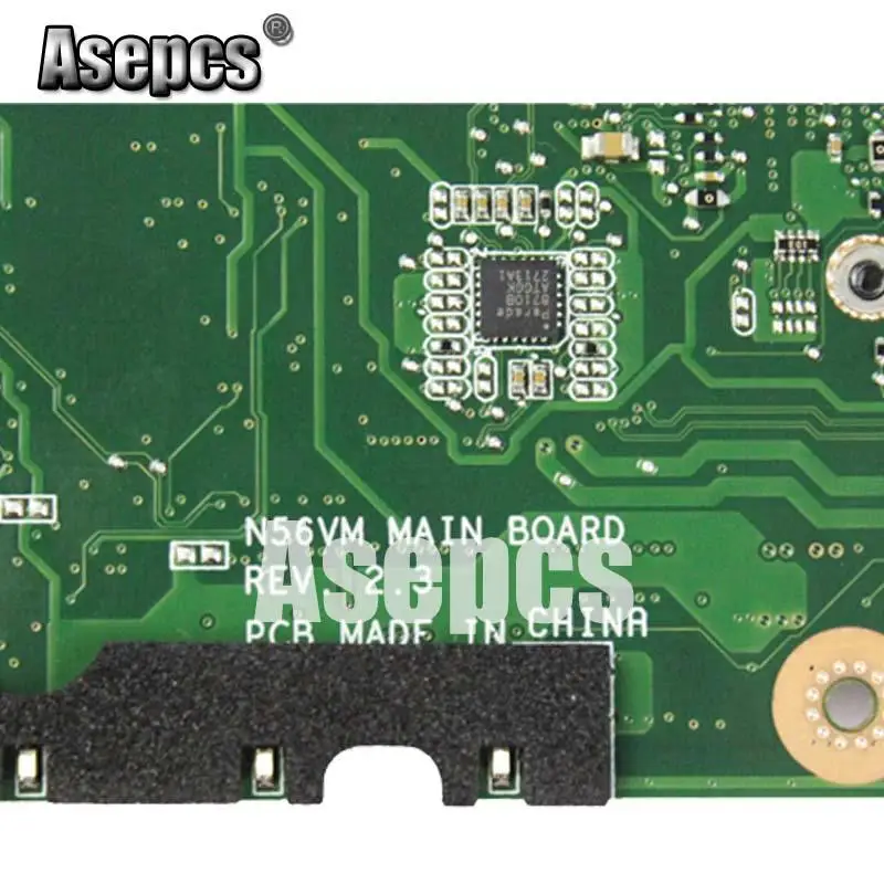 Asepcs N56VJ / N56VM Материнская плата ноутбука для Asus N56VZ N56V Тестовая оригинальная