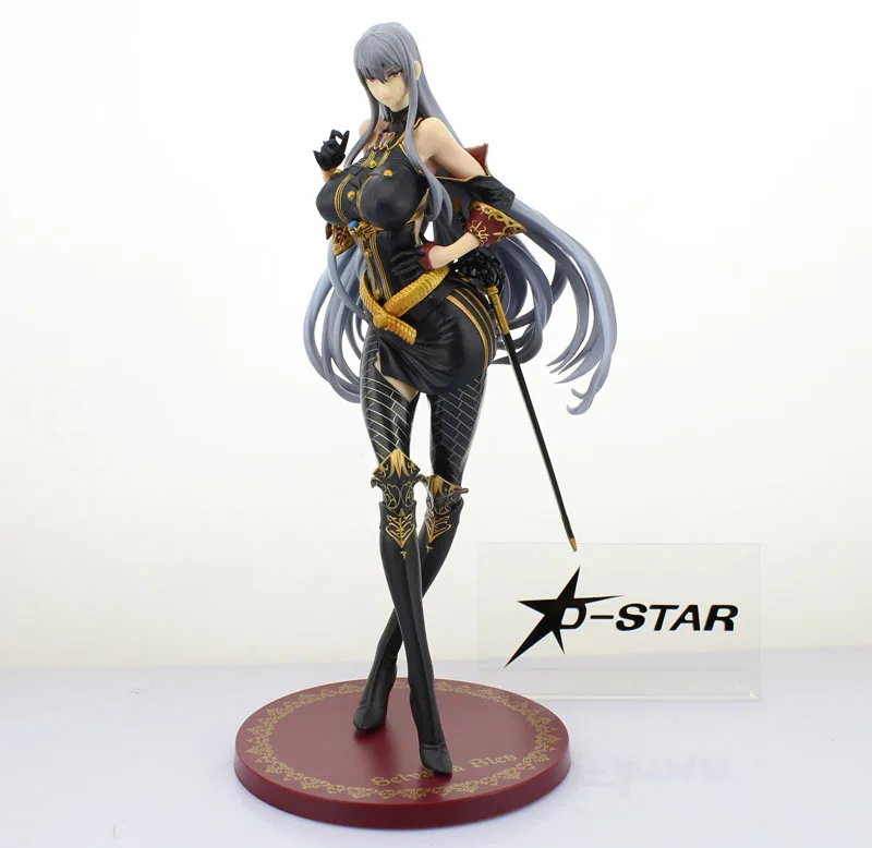Бесплатная доставка 11 &quotигра Валькирия Chronicles Selvaria Bles 1/7 шкала в коробке 28 см ПВХ