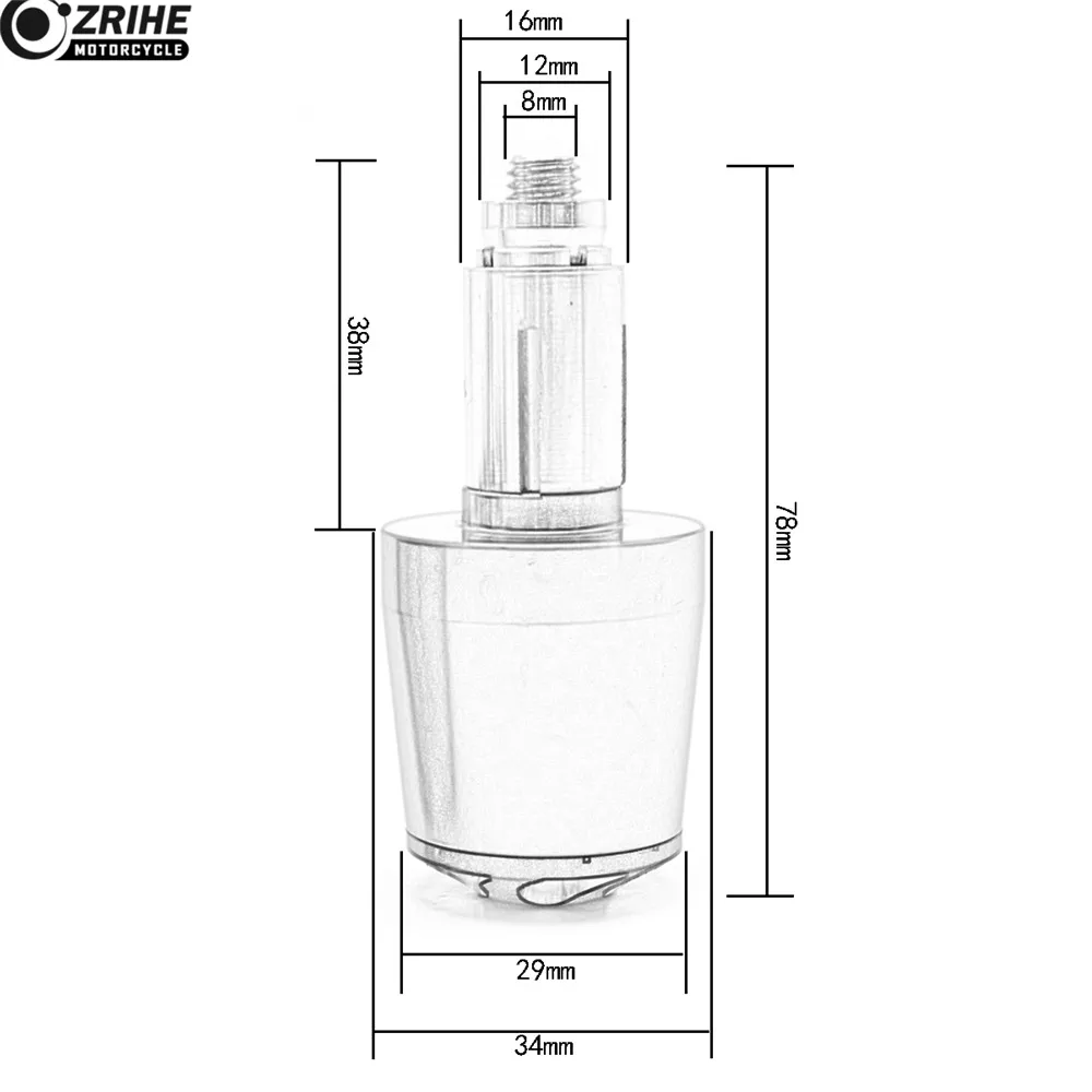 7/8 &quot22 мм мотоциклетные Алюминий Ручки Бар заканчивается ползунки для suzuki TL1000R