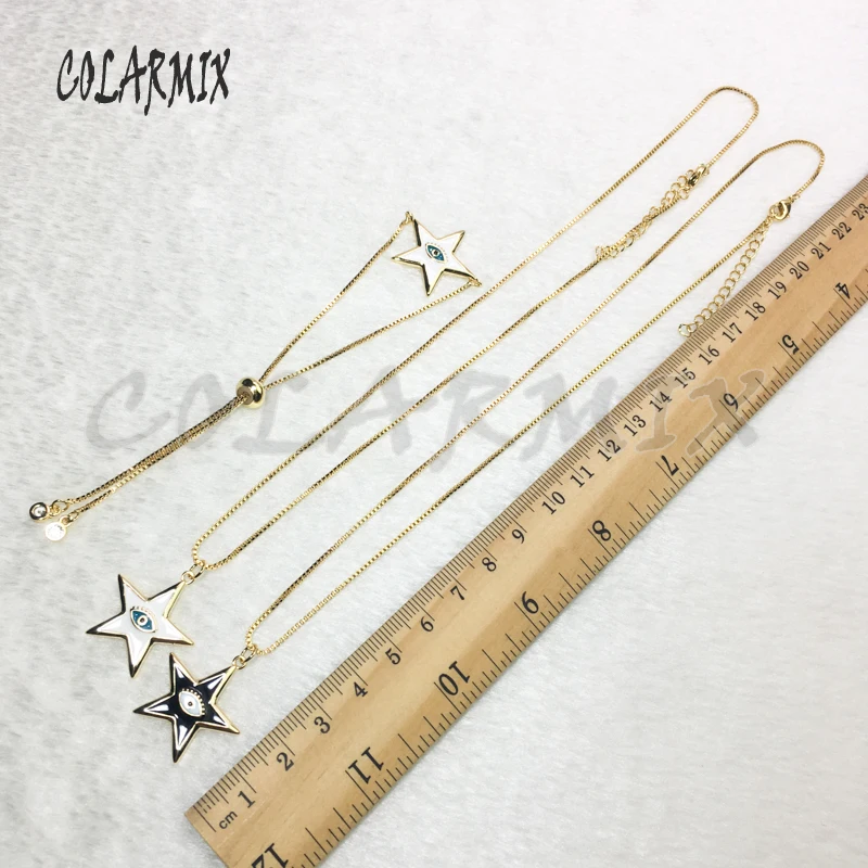 6 Pieces Star eyes shape pendant necklace &ampBracelet jewelry gift for lady 5634 | Украшения и аксессуары