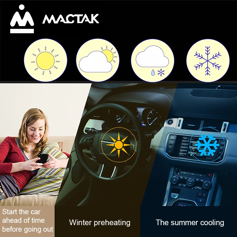 Car accessories Keyless Entry Comfort System PKE ios and android mobile Phone APP Remote Start Car Engine Car Alarm Push 963