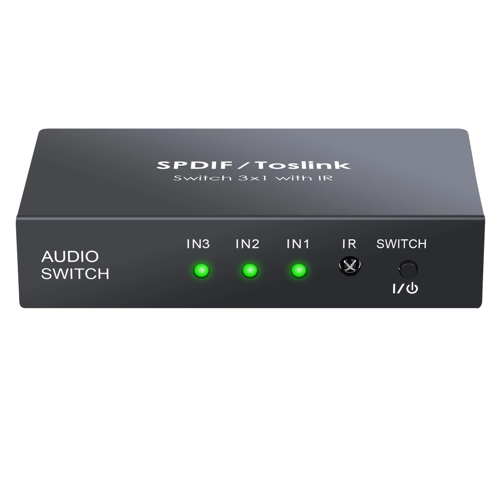Цифровой оптический переключатель prosor SPDIF/TOSLINK оптического аудио 3x1 сплиттер с