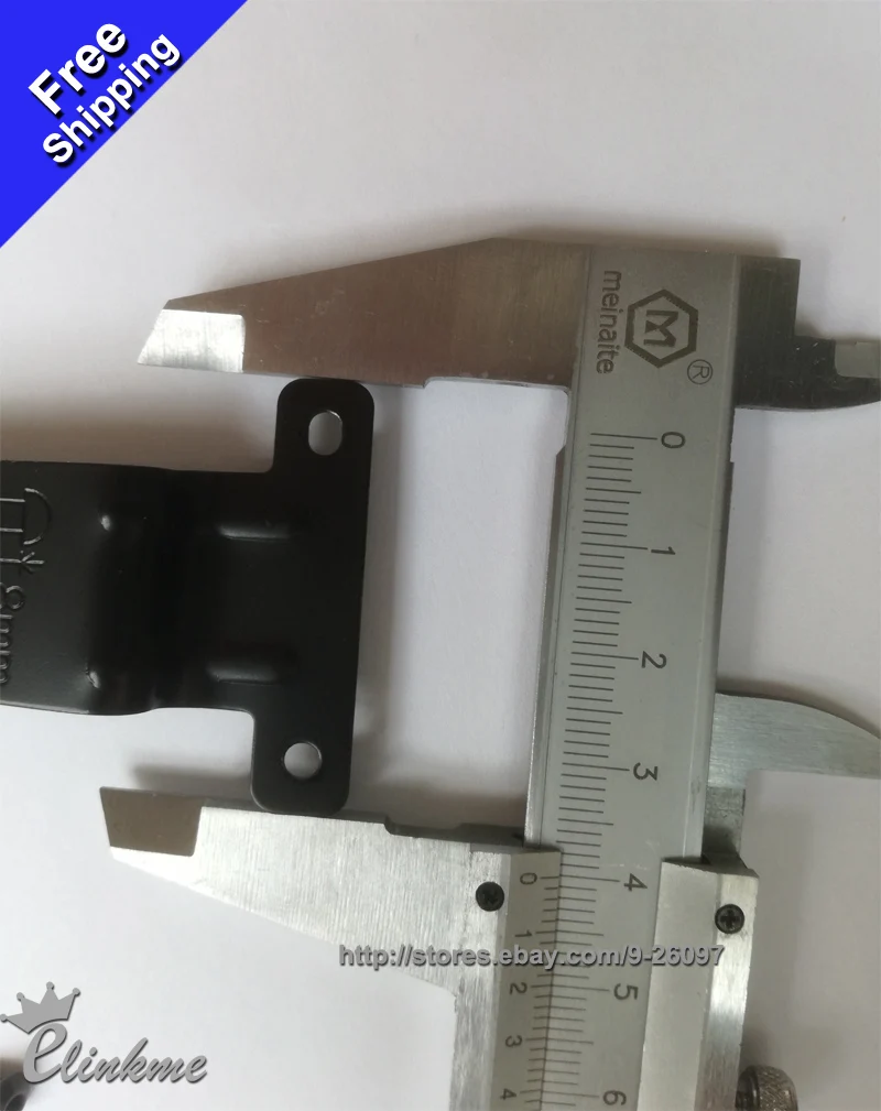 Клипса для ножа Kydex черная клипса сделай сам 1 57*3 48 (40 мм * 88 мм) | Обустройство дома