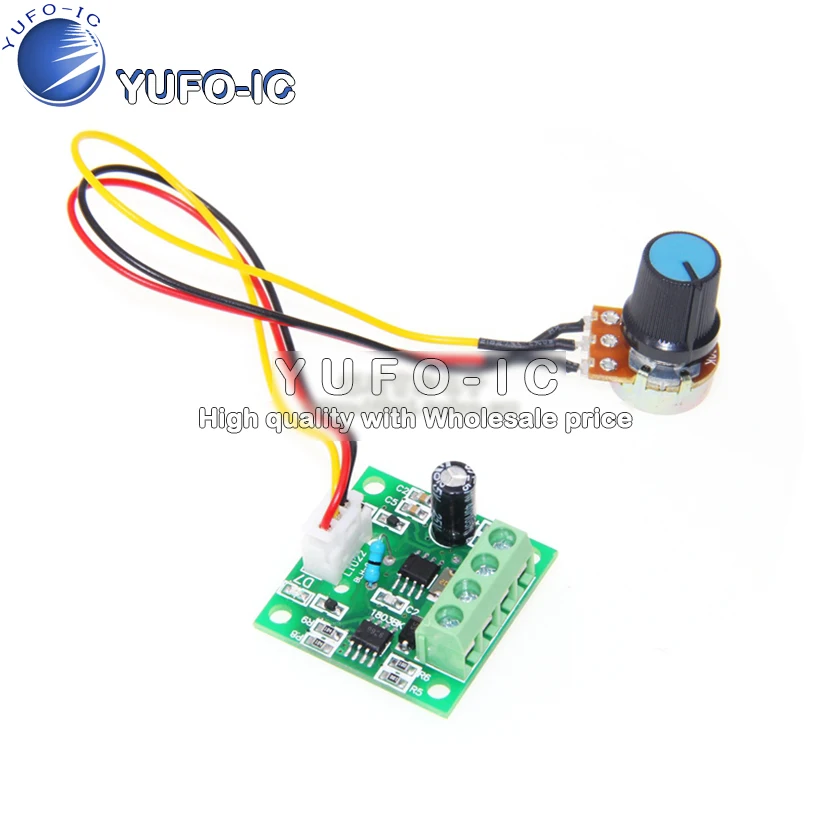 PWM регулятор двигателя пост. Тока 1 8 V 3V 5V 6V 12V 2A модуль регулирования скорости 1803BW |