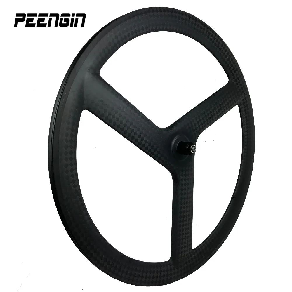 700c жесткость трек fixed gear Карбон три говорил колесной довод/трубчатый 23 мм сети