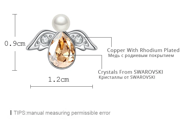Модная обувь из натуральной кожи с украшением в виде кристаллов от Swarovski Ангел