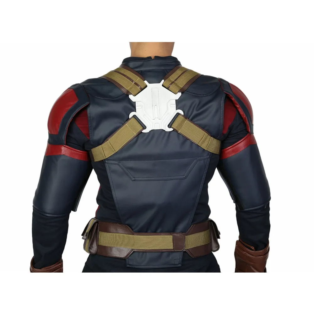 Мстители 3 Капитан Америка пояс для косплея реквизит из искусственной кожи 2018 на