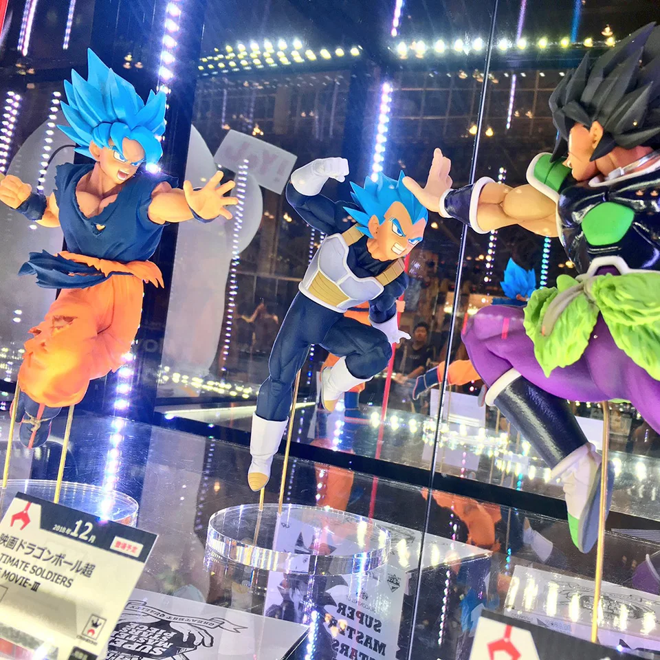 Tronzo Оригинальные фигурки Dragon Ball Banpresto Broly Goku Vegeta Gogeta Zamasu ПВХ Фигурки игрушки Супер Saiyan Фигурки игрушки