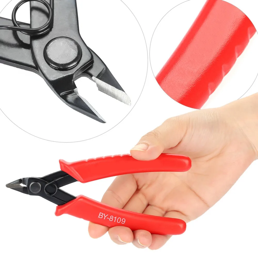BY8109 стальные электронные плоскогубцы режущие провод кабельная линия резак для