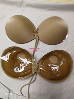 100 pcs silicone invisible bras self adhesive stick on push up strapless backless adam hand bra