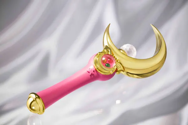 PrettyAngel- Bandai Tamashii NES Proplica Сейлор Мун в виде Луны на палочке фигурка