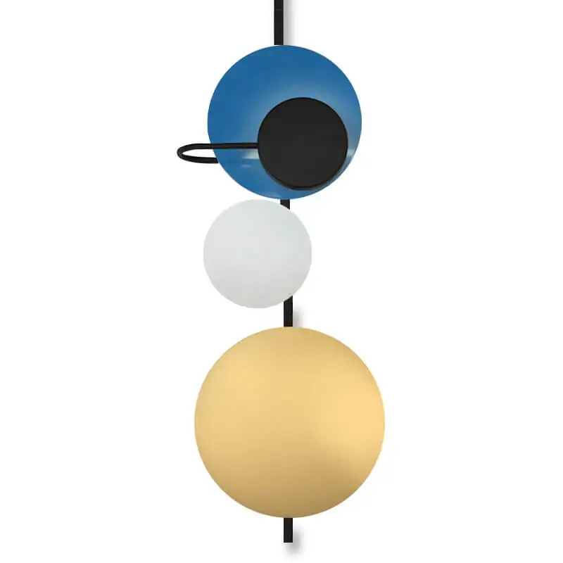 2019 Северно-Европейская модель комнаты Вилла Коридор Настольная лампа Гостиничная стена Студия настенные светильники Заголовок искусства на.