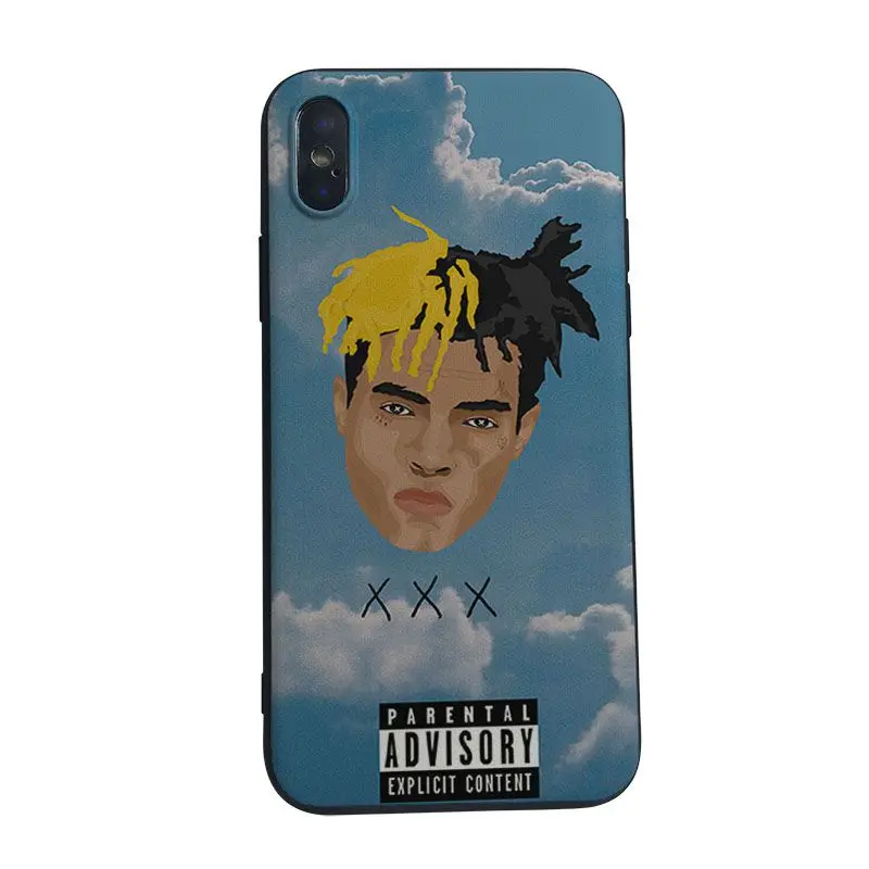 6 Yinuoda XXXTentacion роскошный высококачественный протектор на конце чехол для телефона для Apple iphone 7 7plus iphone X, 8, 8 plus, 6s 6 6plus 5 5S 5c - Цвет: 6