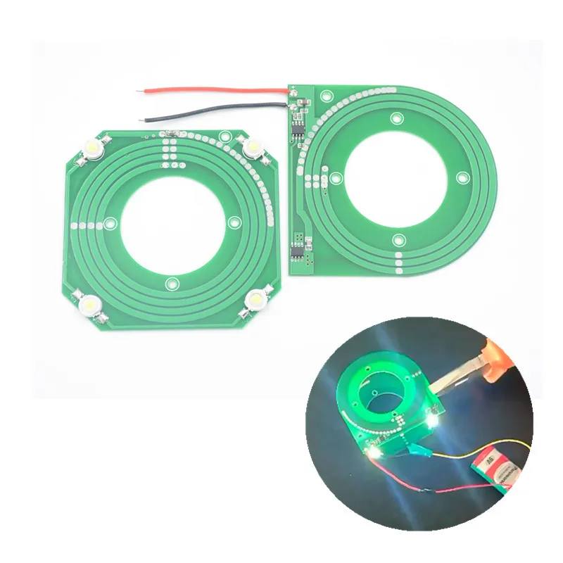 5pcs/lot PCB Wireless Power Supply Module Adjustable Transmission Lamp Chip 5V 12V 14V Large output Voltage | Электронные