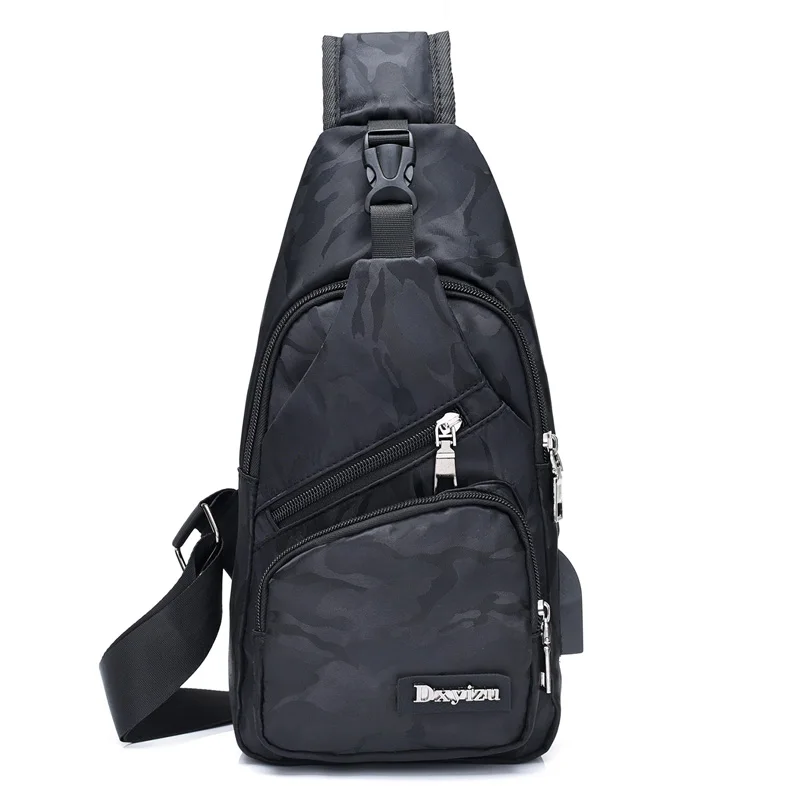

New Sling Chest Bag Waterproof Nylon Chest Pack Women Messenger Bags Casual Travel Fanny Flap Female Camouflage Shoulder Bag