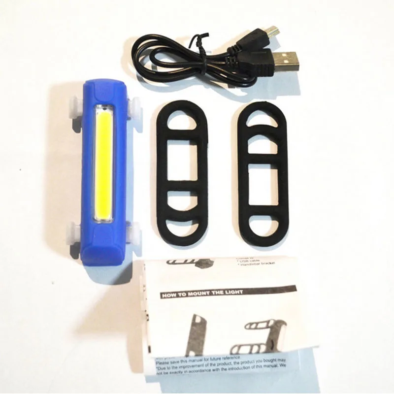 Велосипедный фонарь задний светодиодный USB Перезаряжаемый велосипедный