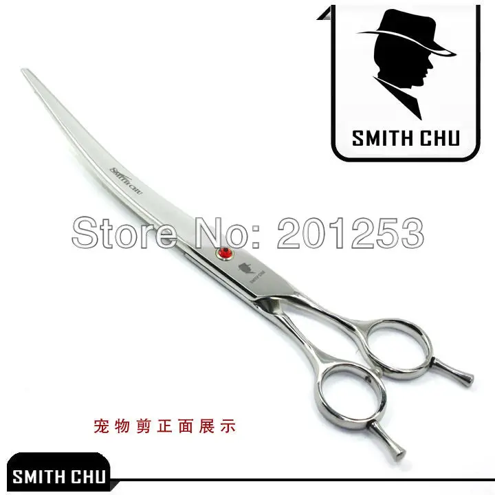 8 0 дюймовые ножницы для домашних животных стрижки собак Upwarp Clipper Japan 440C стальные