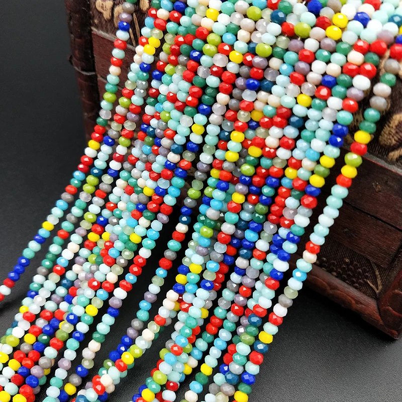 Бесплатная доставка смешанные цвета бисер из фарфорового стекла 2 мм 4 6 для