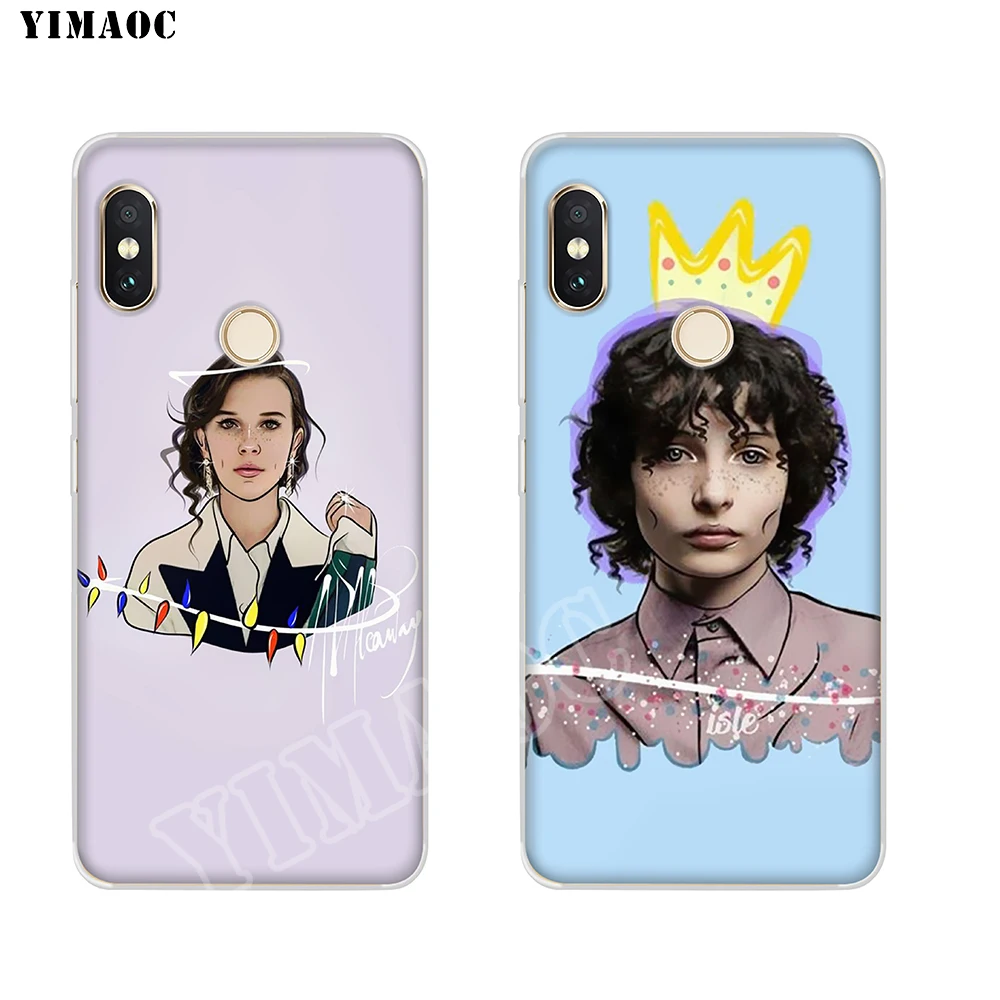 YIMAOC Finn Wolfhard Millie Bobby коричневый мягкий силиконовый чехол для POCOPHONE F1 Xiaomi Redmi Note 6 7 Pro