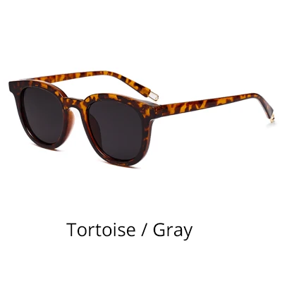 Tortoise - Gray Ralferty, винтажные женские солнцезащитные очки,, дизайнерские, Ретро стиль, квадратные, солнцезащитные очки для женщин, для девушек, оттенки, коричневые, gafas de sol mujer W96018 - Цвет линз: Tortoise - Gray