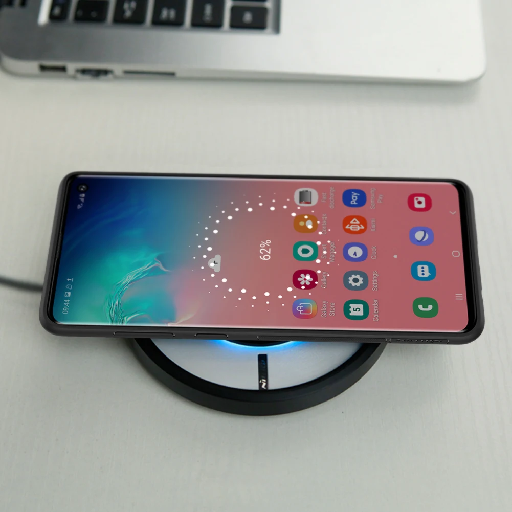 Чехол Nillkin для samsung Galaxy S10 Plus, волшебный QI беспроводной зарядный приемник, автомобильный магнитный держатель для samsung S10 Plus S10