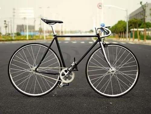 Фиксированная Шестерня велосипедная Рама 700C обод колеса 52 см fixie неподвижная