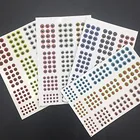 Одна упаковка = 183 шт. * 3 мм4 мм5 мм6 мм мягкие формованные бионические 3D голографическая приманка для рыбалки глаза, завязывание мушек, джиг, приманки для изготовления приманок