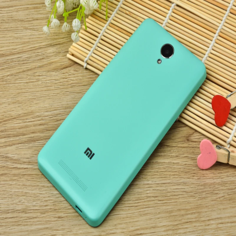 Задняя крышка для замены аккумулятора Xiaomi Redmi Note 2 - жесткий чехол из ПК, защитный корпус.