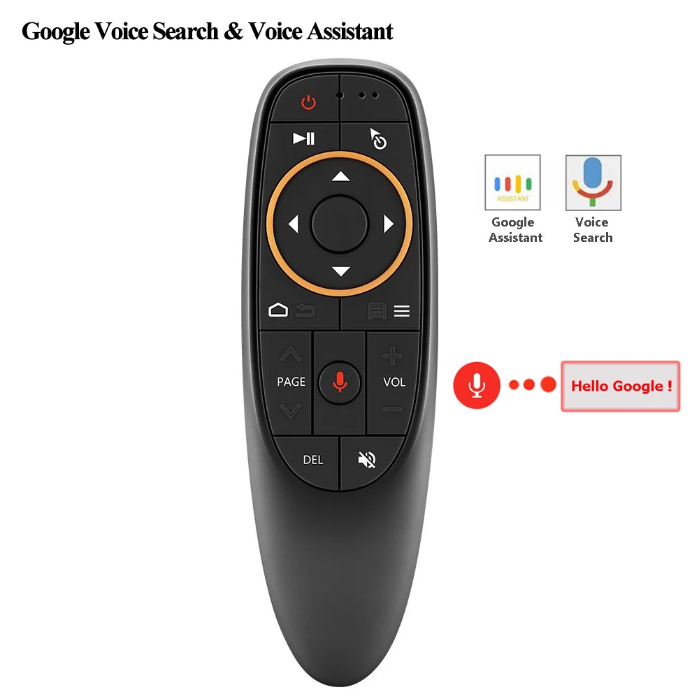 Пульт дистанционного управления G10 Google Voice 2 4 ГГц беспроводная воздушная мышь