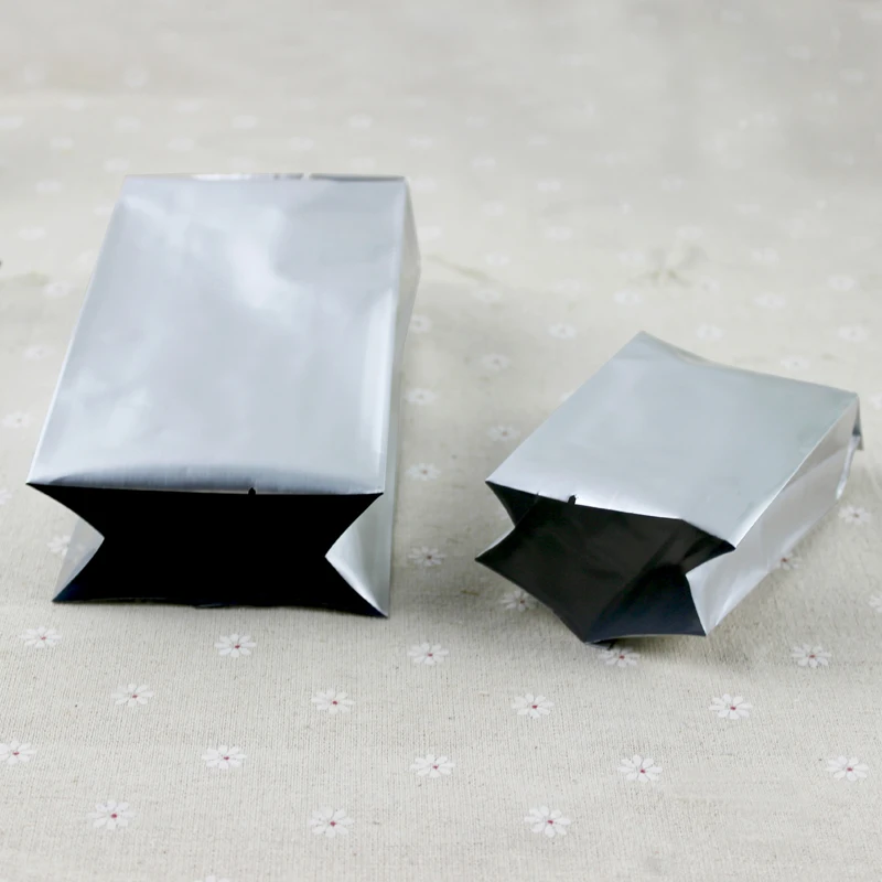 100Pcs/lot Aluminum foil Pouch Bag heat seal bags accordion pocket gift Waterproof Envelope Packaging food Gift Candy tea | Дом и сад