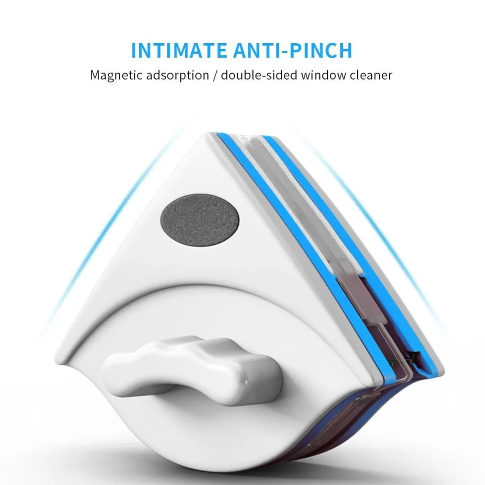 Щетка для мытья окон и стекол двусторонняя магнитная щетка чистящий инструмент 3